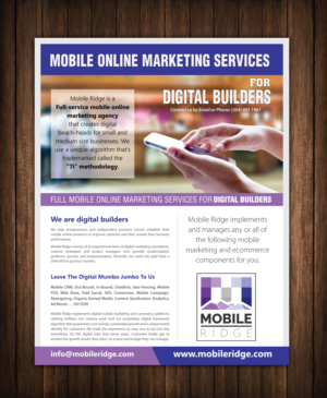 Mobile Ridge Digital Advertisement | Advertisement Design by meet007