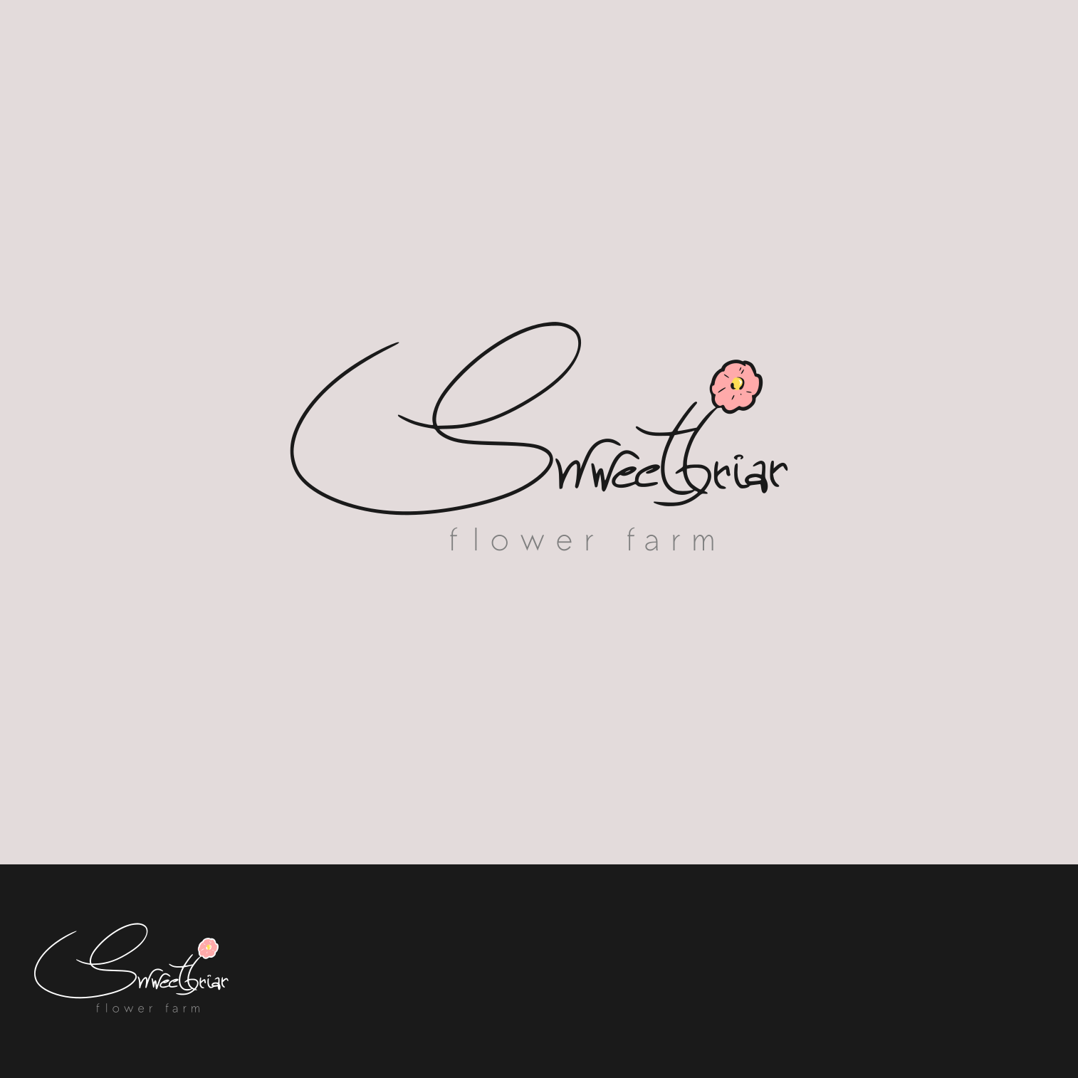 Design de Logo par Carletto pour Sweetbriar Flower Farm | Design #22096317