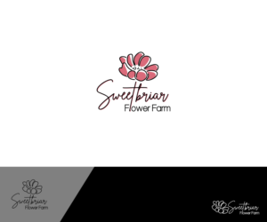 Logo Design by Rossie for Sweetbriar Flower Farm | Design #22102666