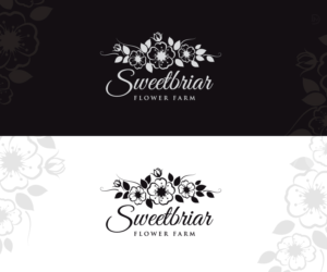 Logo Design by D_Mantra for Sweetbriar Flower Farm | Design #22115000
