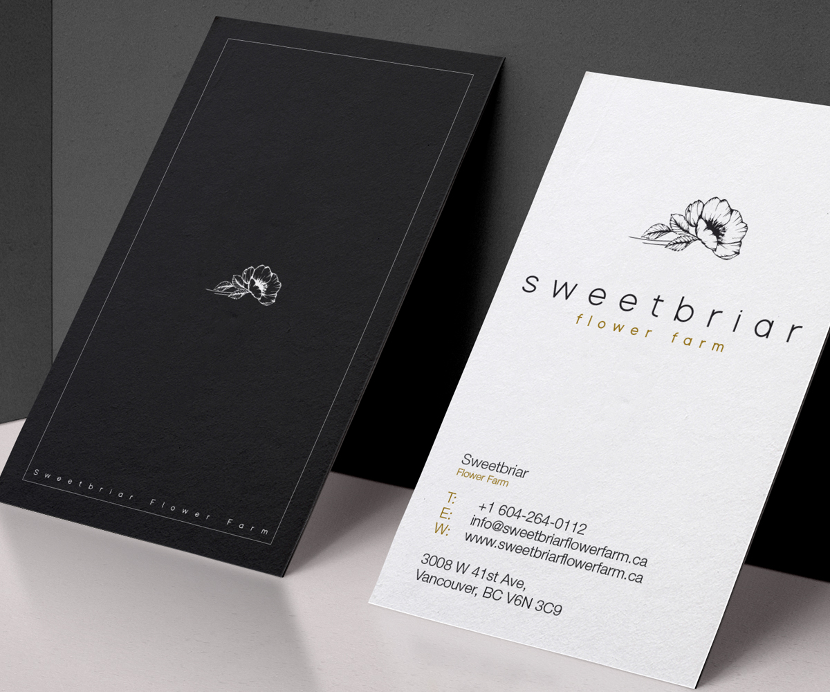 Logo Design by ChicD for Sweetbriar Flower Farm | Design #22146623