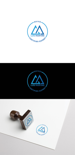 Luís Martins (my name) and also NVIVO and also Certified Expert | Logo Design by anshtoyj