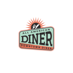 All American Diner/Downtown Diner | Diseño de Logo por FourtuneDesign