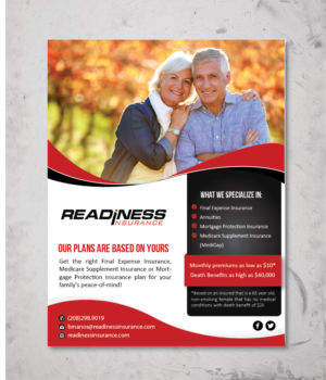 Flyer Design by alex989 for Readiness Insurance | Design: #22124458