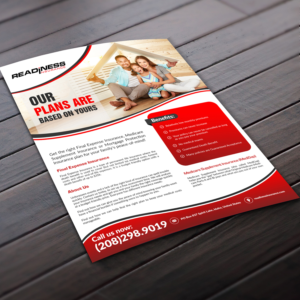 Flyer Design by debdesign for Readiness Insurance | Design: #22099350