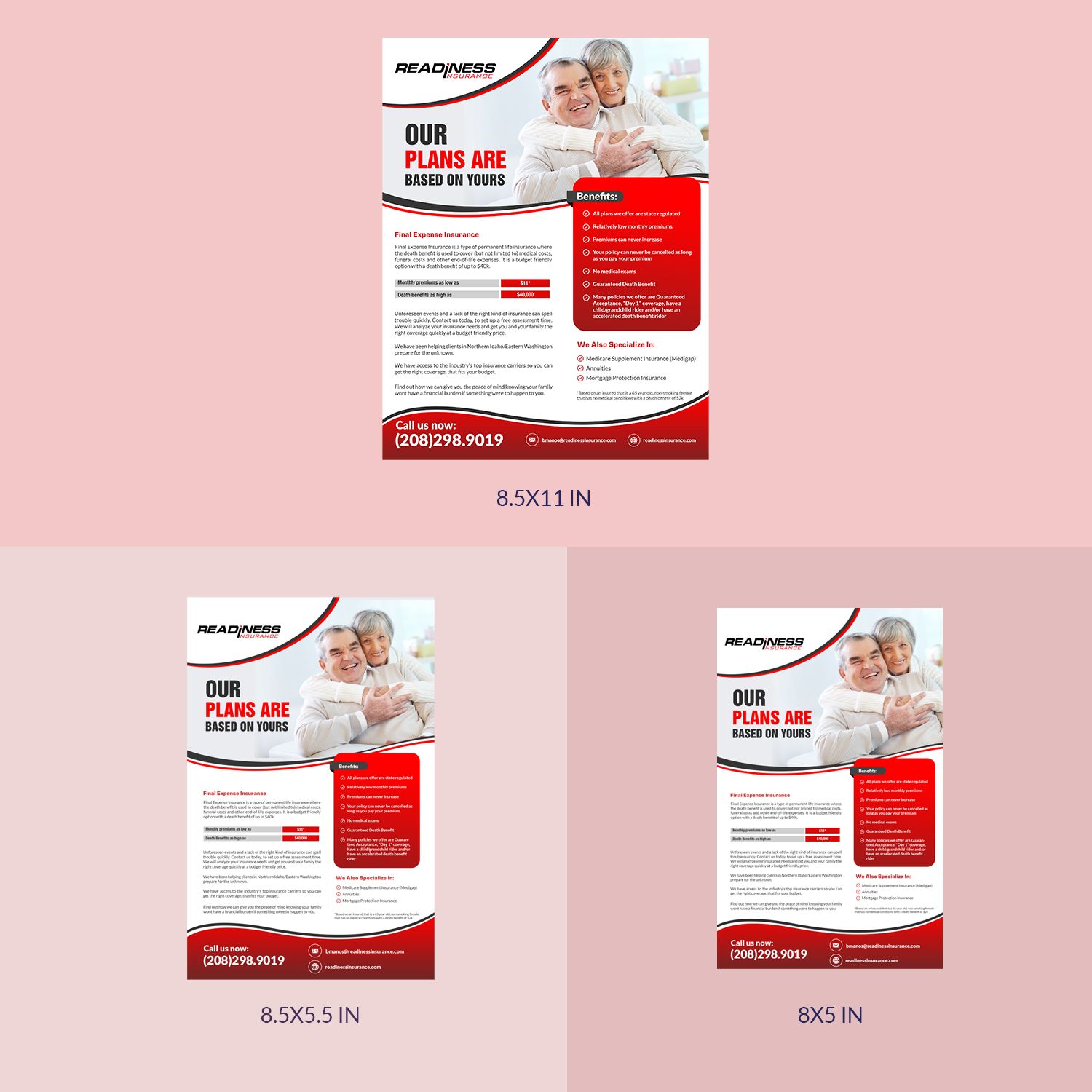 Flyer Design by debdesign for Readiness Insurance | Design #22126282