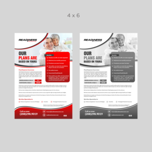 Flyer Design by debdesign for Readiness Insurance | Design: #22238594