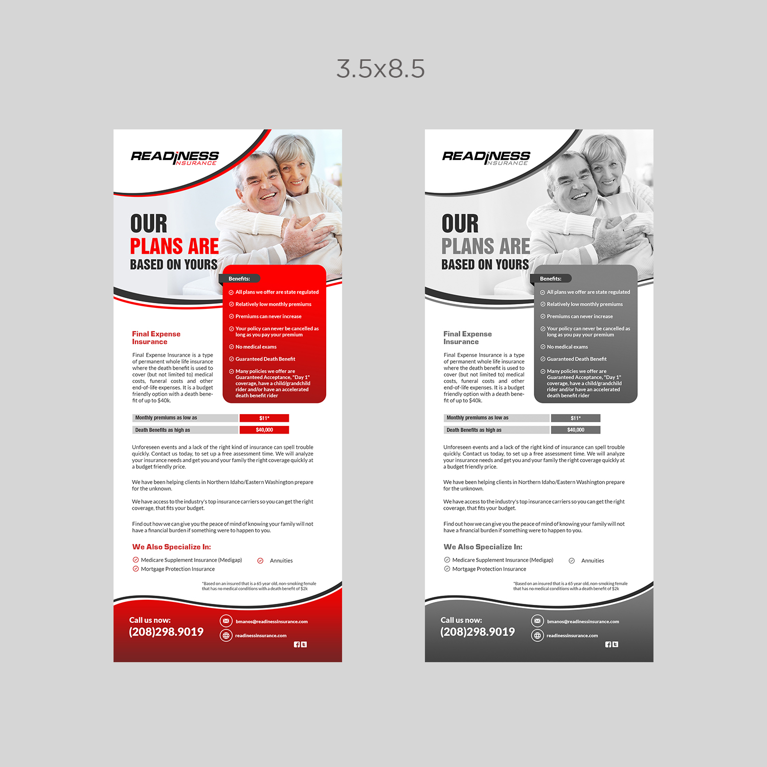 Flyer Design by debdesign for Readiness Insurance | Design #22238596
