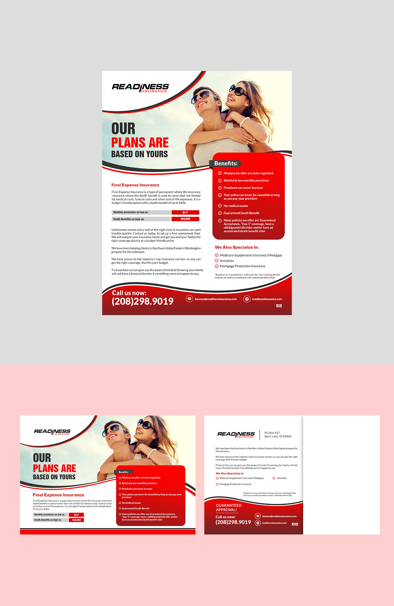 Flyer Design by debdesign for Readiness Insurance | Design #22705400