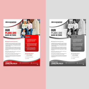 Flyer Design by debdesign for Readiness Insurance | Design: #22770039