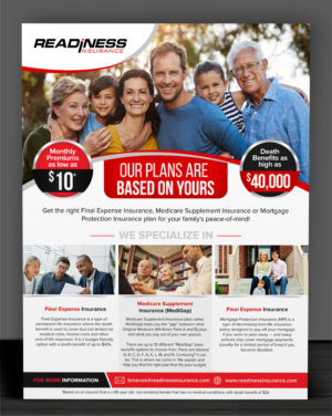 Design de Flyer par SD WEBCREATION pour Readiness Insurance | Design #22109740