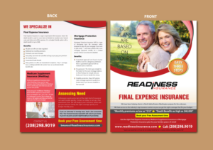 Flyer Design by meet007 for Readiness Insurance | Design: #22129019