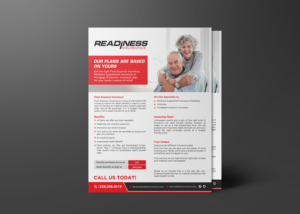 Flyer Design by GraphicsGuru for Readiness Insurance | Design: #22116187