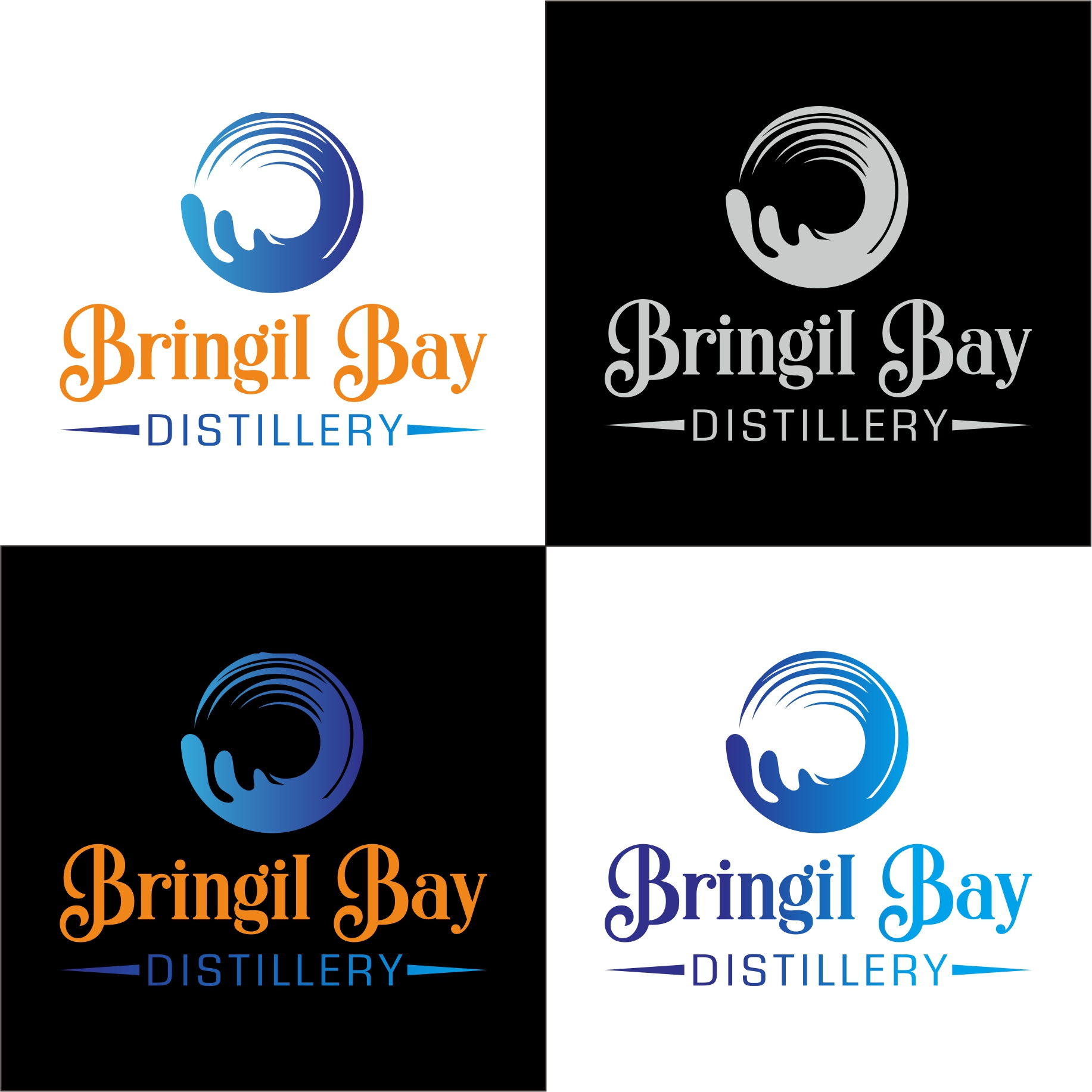 Logo Design by hokilucky for Bingil Bay Distillery | Design #22190945