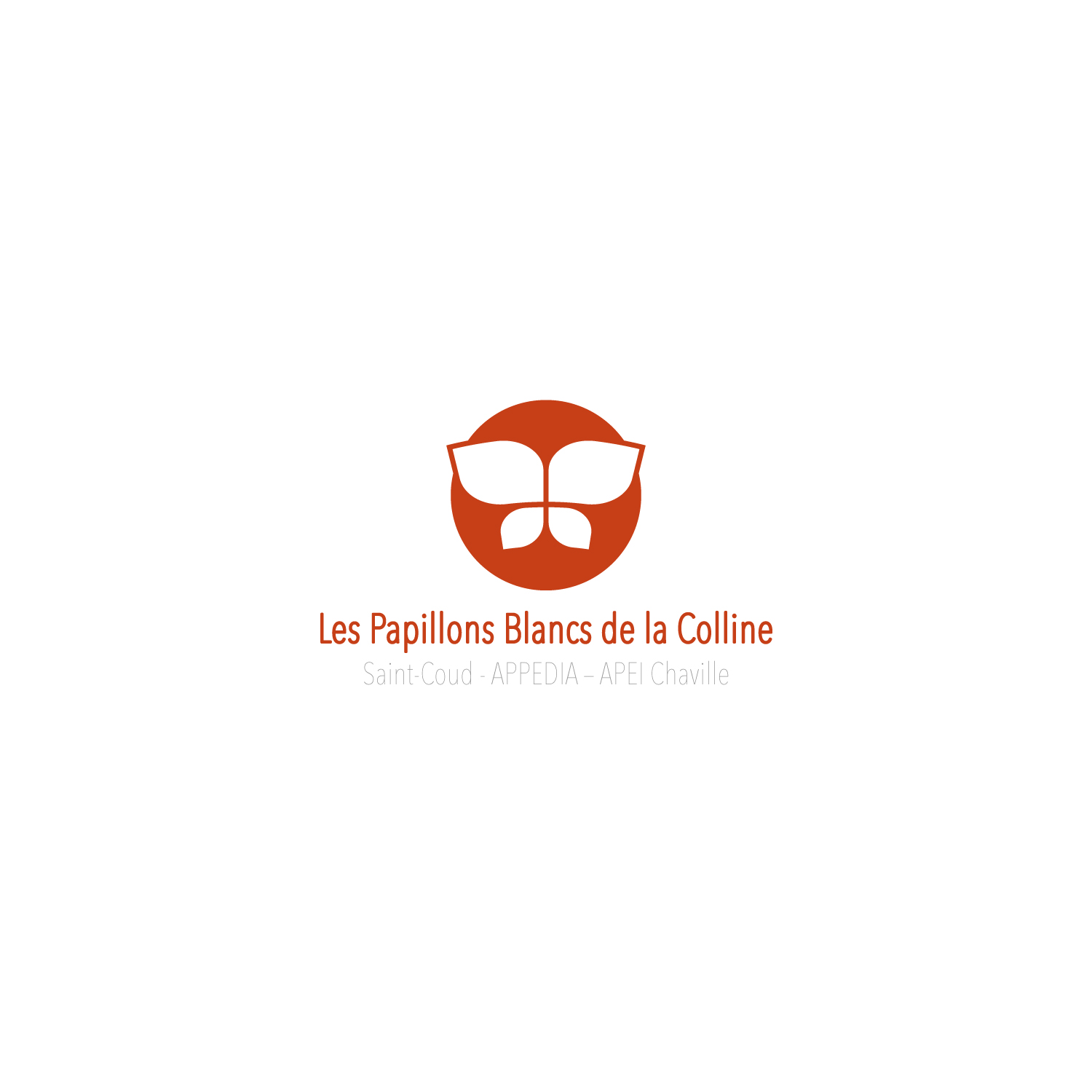 Logo Design by Ellie Afonso for Papillons Blancs de Saint Cloud - APPEDIA | Design #22129505