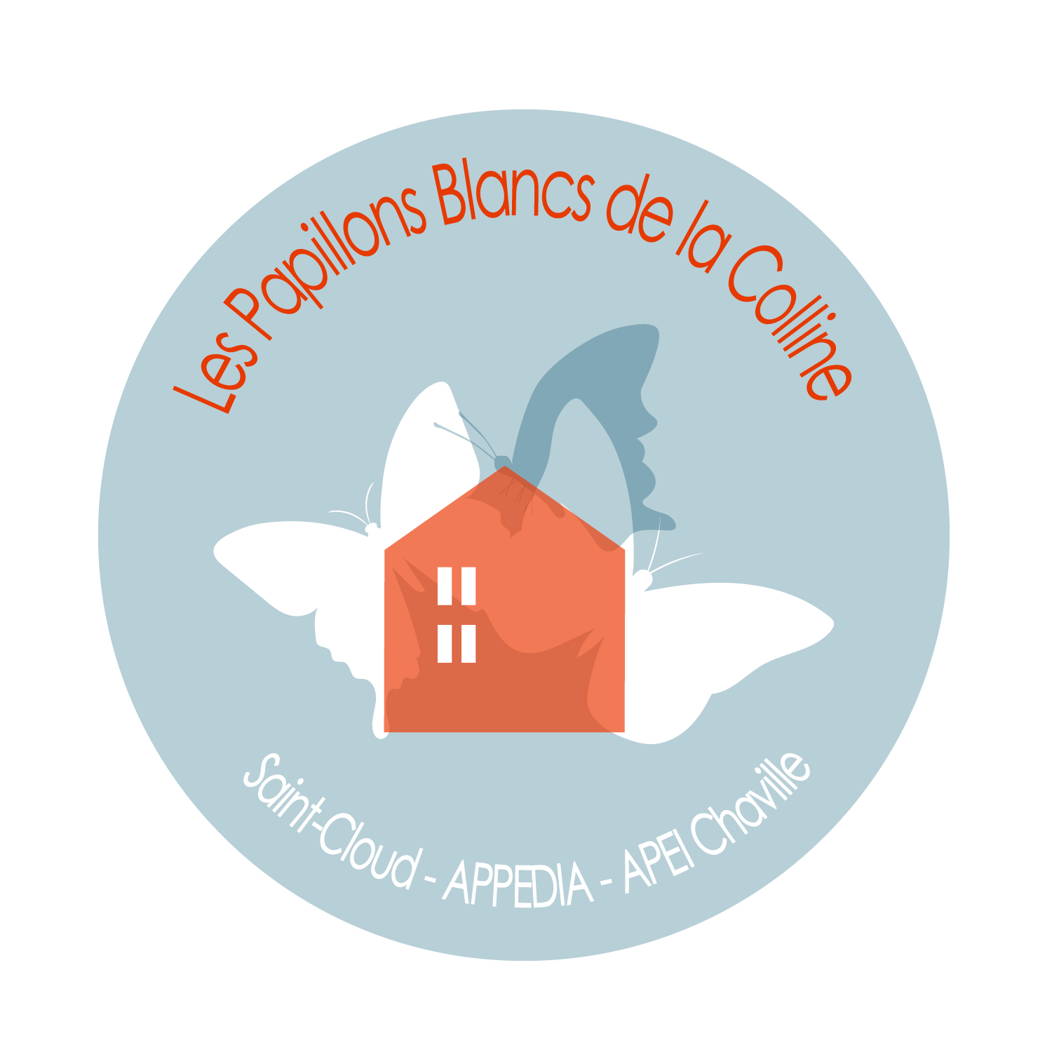 Logo Design by savvyartstudio for Papillons Blancs de Saint Cloud - APPEDIA | Design #22224035