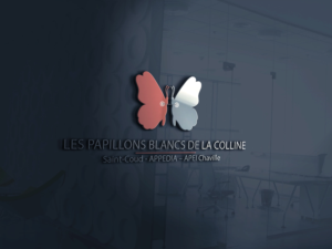 Logo Design by Dades design for Papillons Blancs de Saint Cloud - APPEDIA | Design #22190955