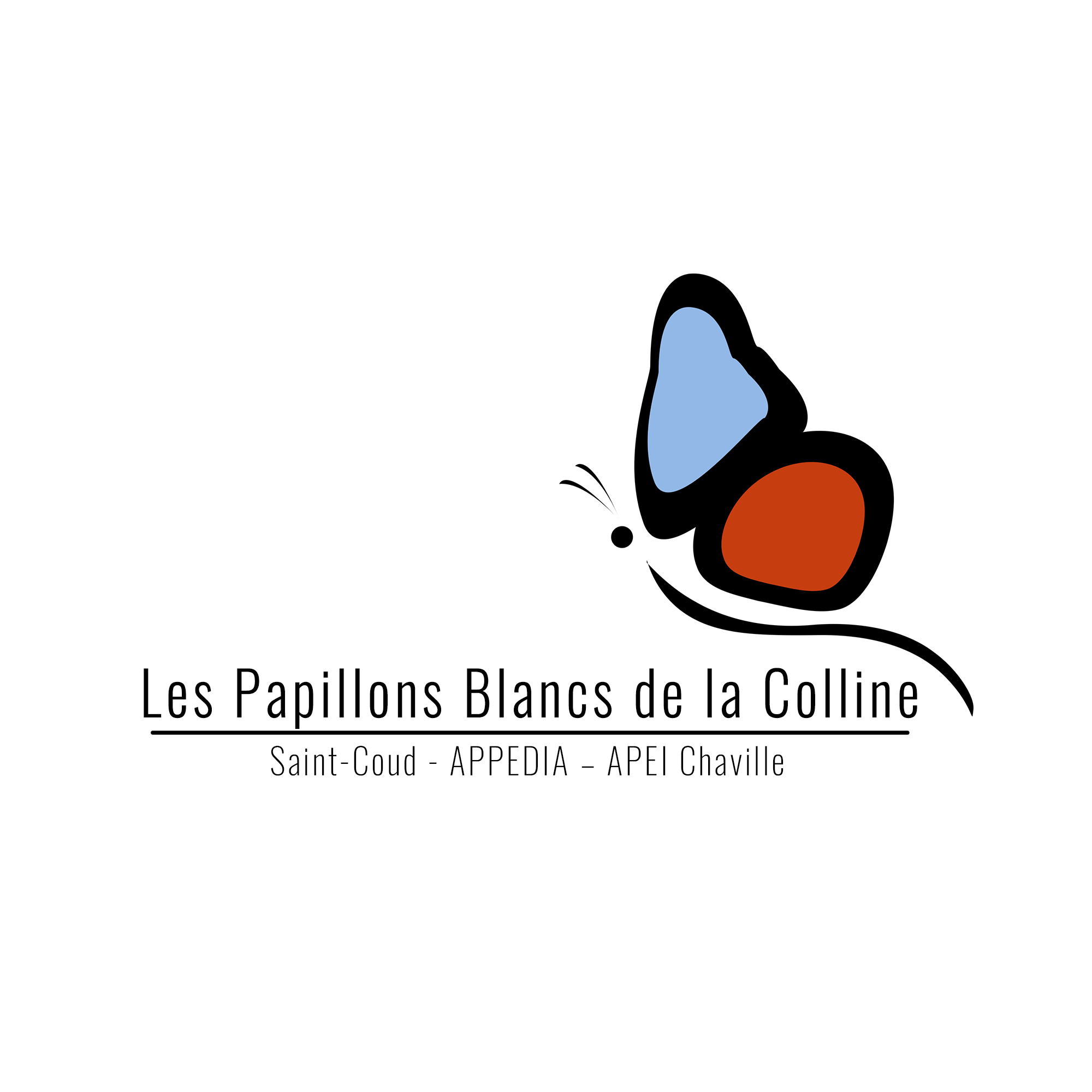 Logo Design by Drailer71728 for Papillons Blancs de Saint Cloud - APPEDIA | Design #22137136