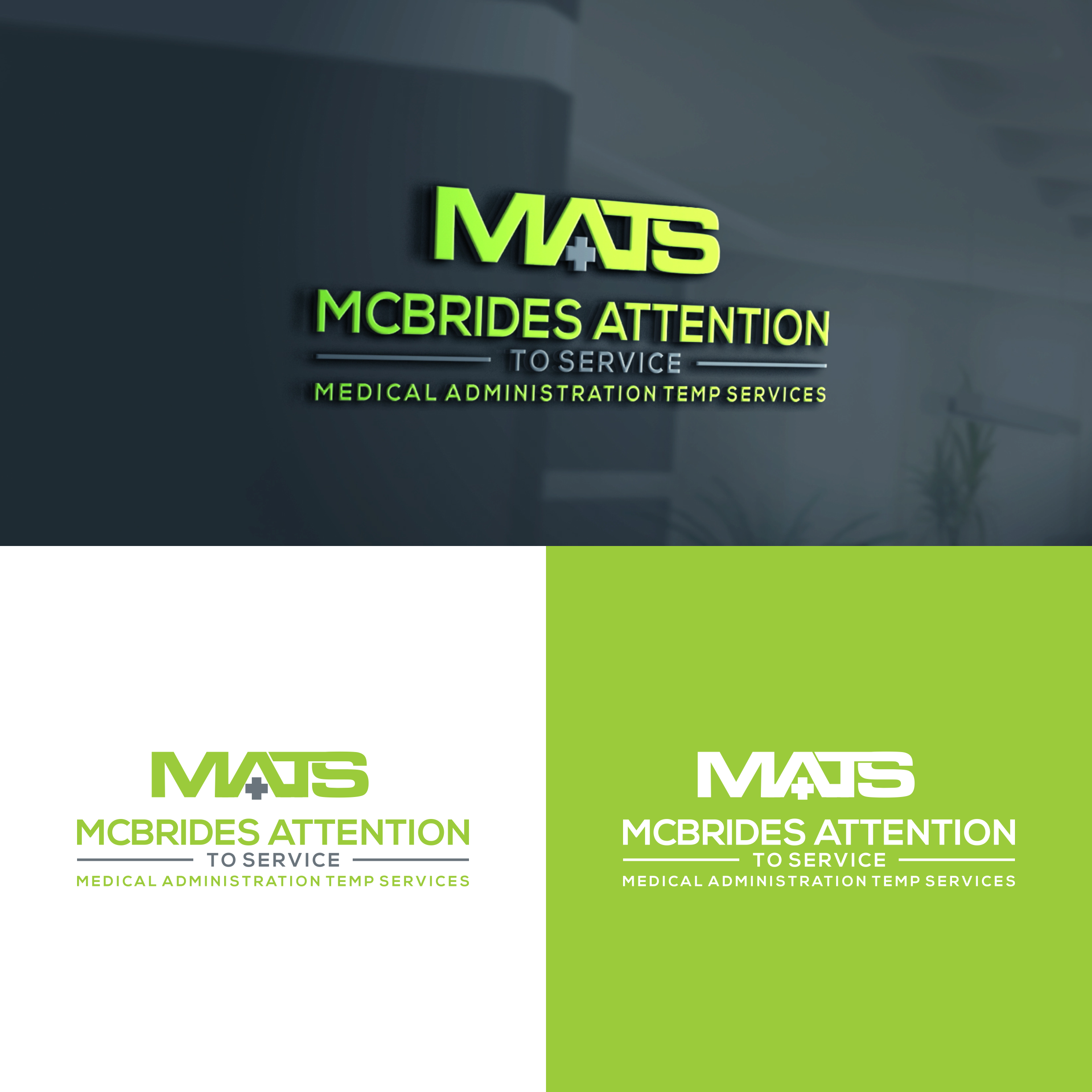 Diseño de Logo por tejo para Medical Administration Temp Services   | Diseño: #22109761