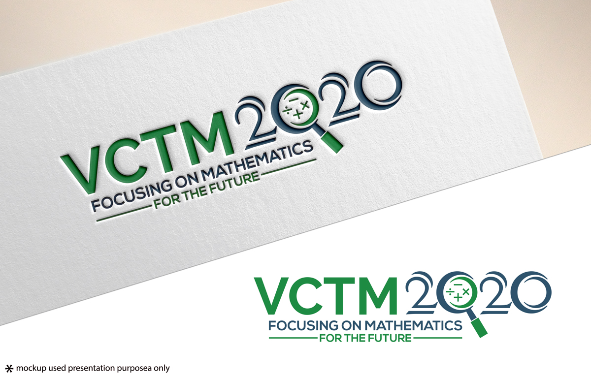 Logo Design by A S design @ for Virginia Council of Teachers of Mathematics | Design #22130061