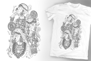 T-shirt Design by SangBlater