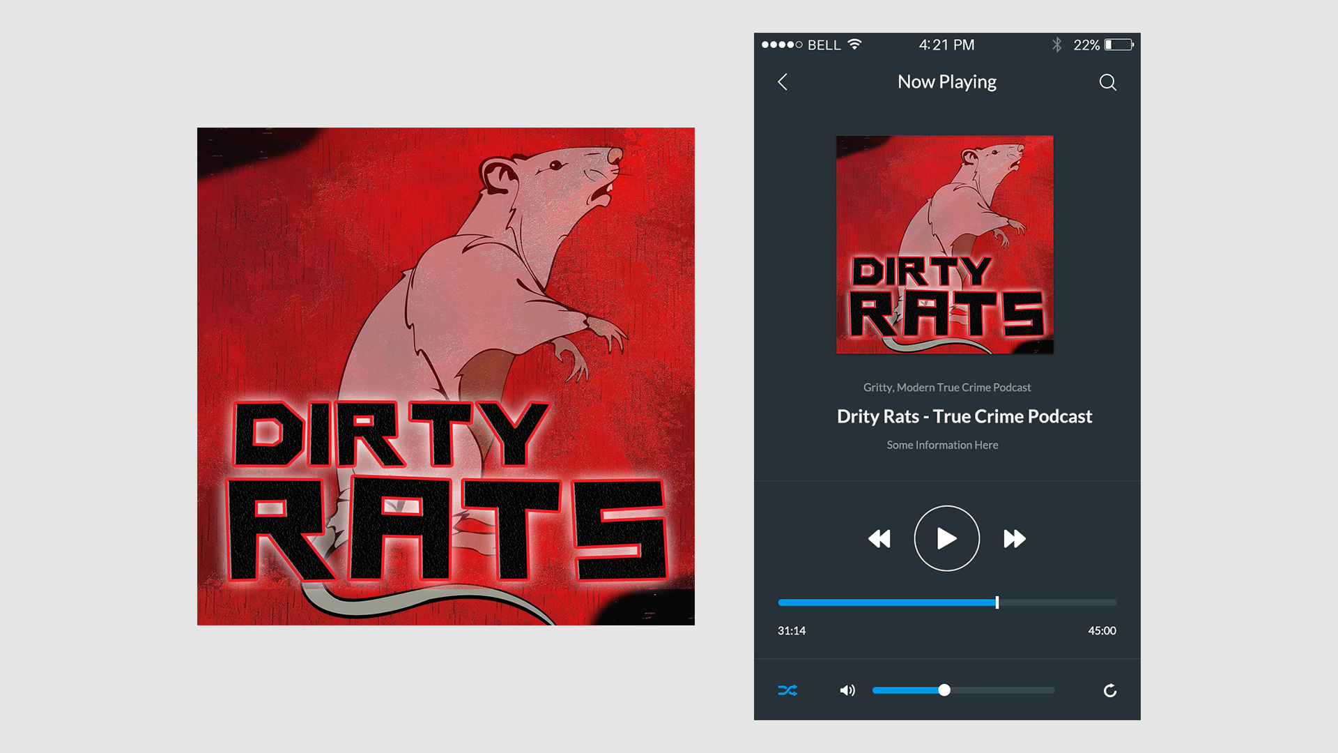 Podcast-Design von Creative Chamber für dieses Projekt | Design #22121006