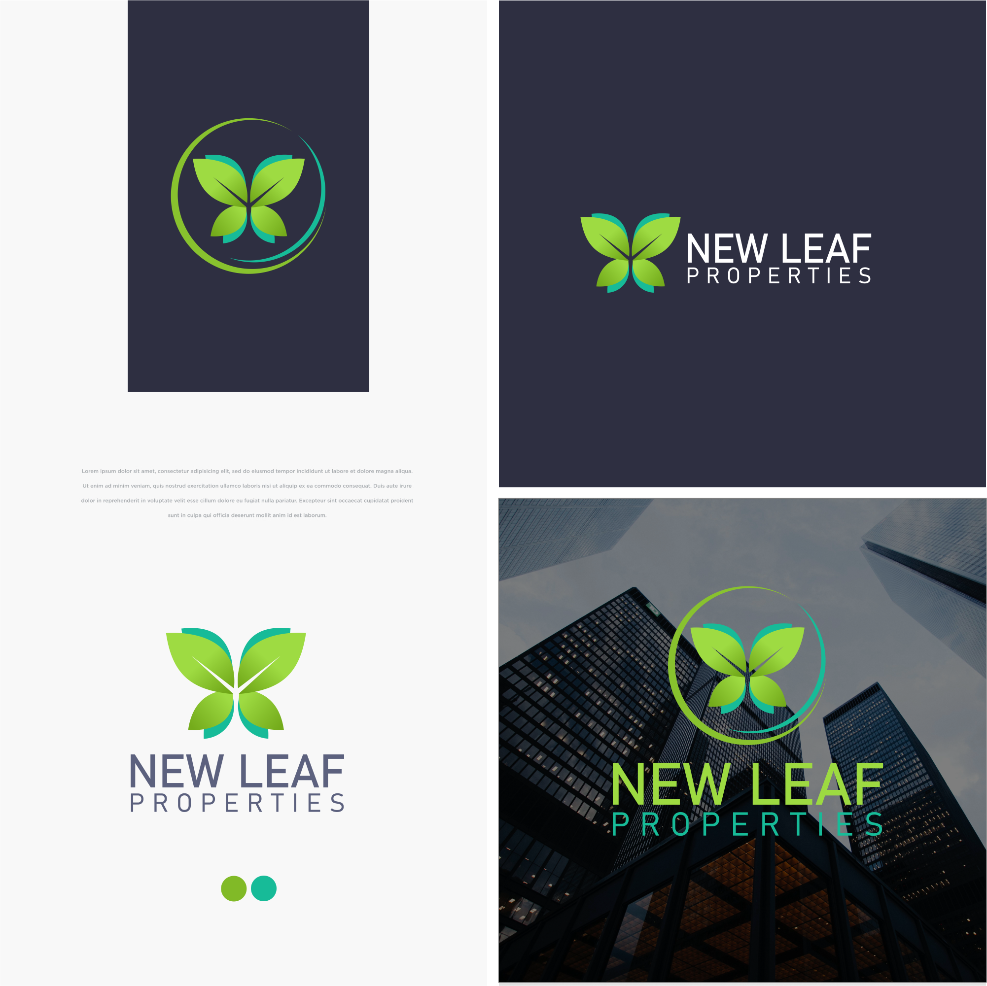 Logo Design by mike edan for New Leaf Properties | Design #22147514