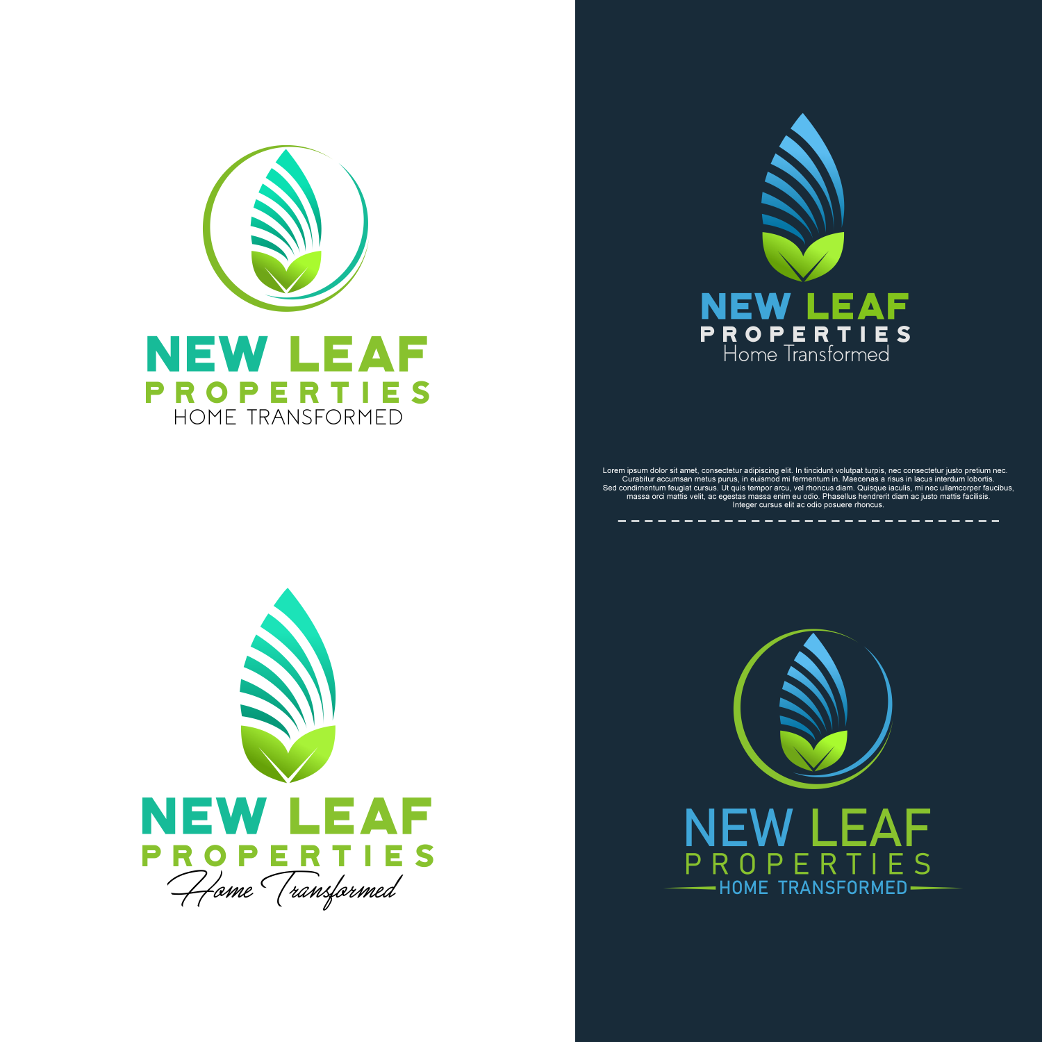 Logo Design by mike edan for New Leaf Properties | Design #22209631