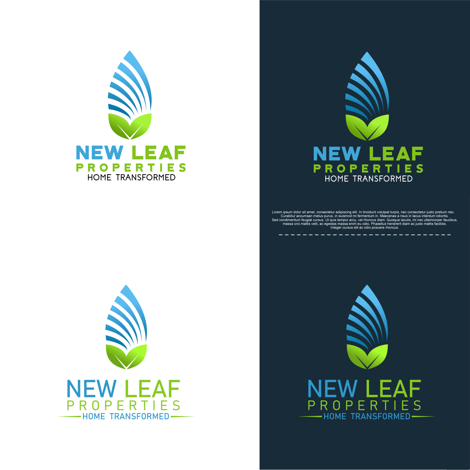 Logo Design by mike edan for New Leaf Properties | Design #22210726