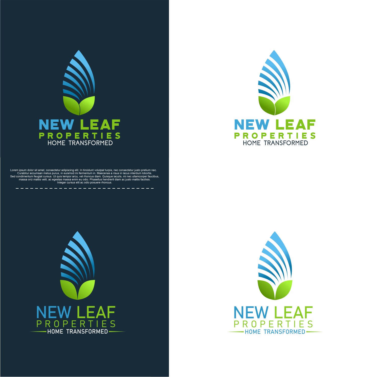 Logo-Design von mike edan für New Leaf Properties | Design #22210777
