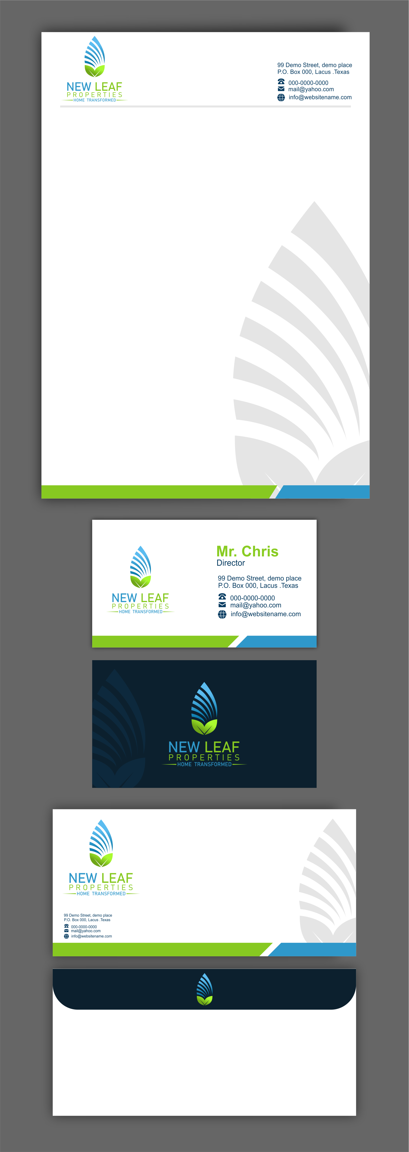Logo Design by mike edan for New Leaf Properties | Design #22227758