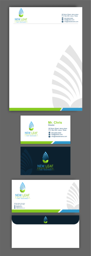 Logo Design by mike edan for New Leaf Properties | Design: #22227758