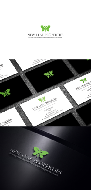 Logo Design by lionx for New Leaf Properties | Design: #22126425