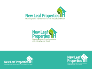 Logo Design by Mirela78 for New Leaf Properties | Design: #22143890