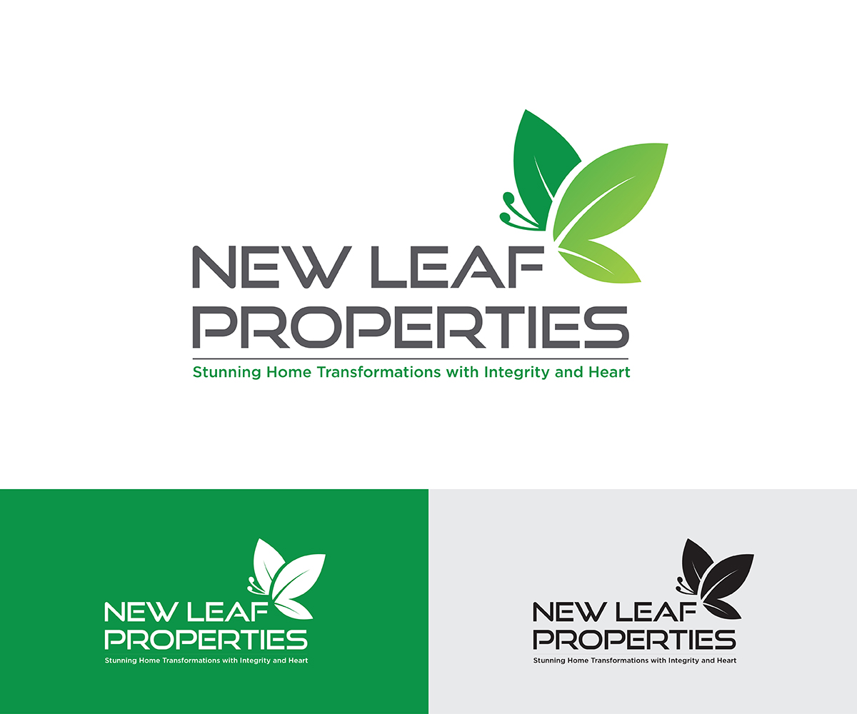 Logo-Design von KabhTech Studio für New Leaf Properties | Design #22114659