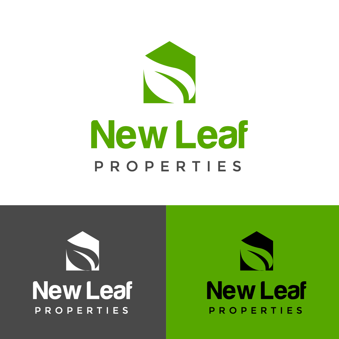 Logo Design by Gexton for New Leaf Properties | Design #22121556