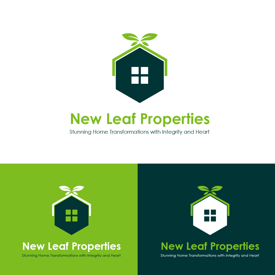 Logo Design by Gexton for New Leaf Properties | Design #22121560