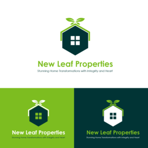 Logo Design by Gexton for New Leaf Properties | Design: #22121560