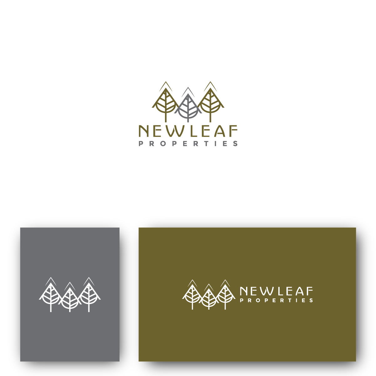 Logo Design by Deziners Zone for New Leaf Properties | Design #22107264