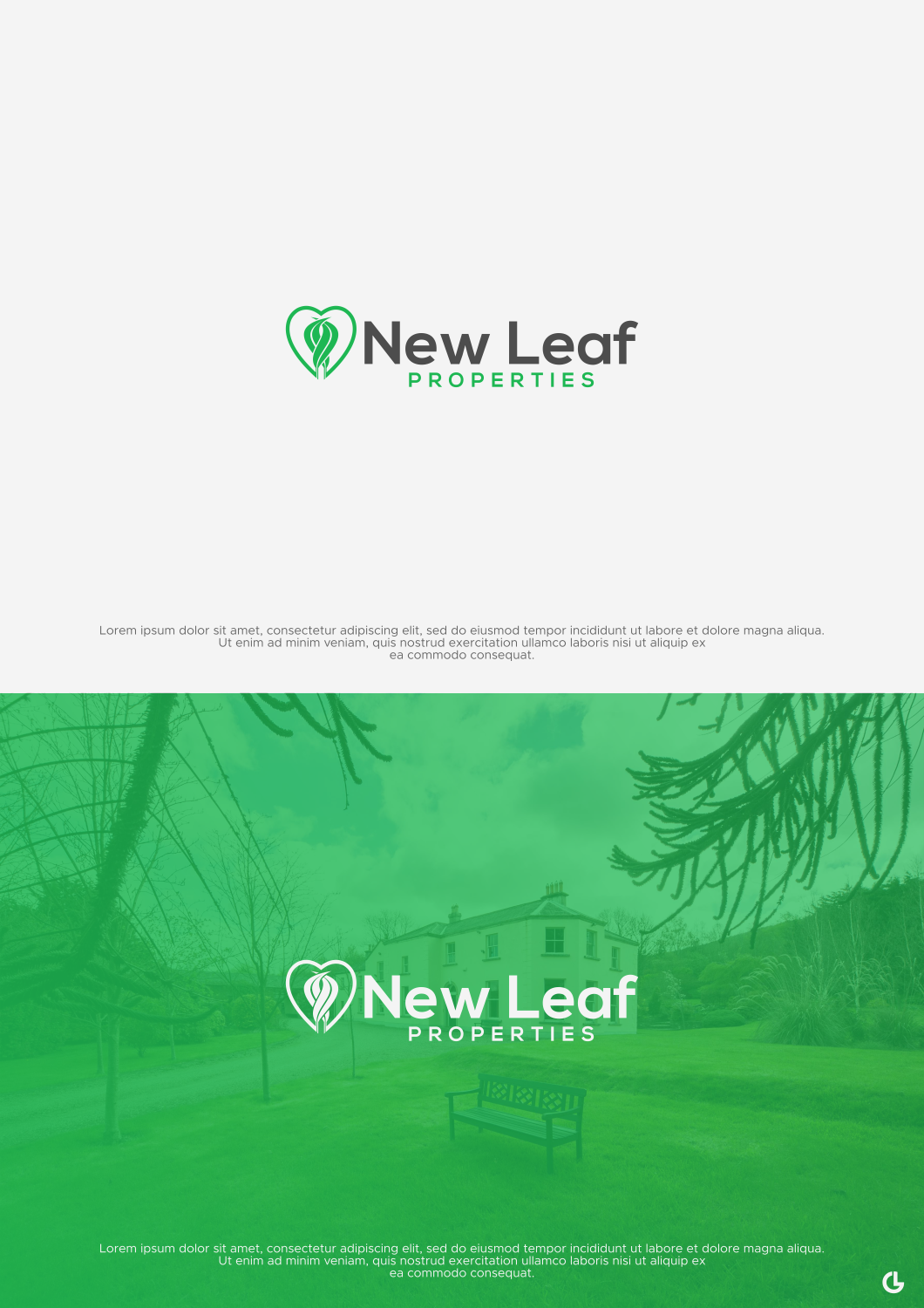 Logo-Design von RICKY.T für New Leaf Properties | Design #22124867
