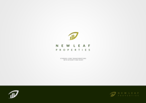 Logo Design by christianpoetoe for New Leaf Properties | Design: #22108055