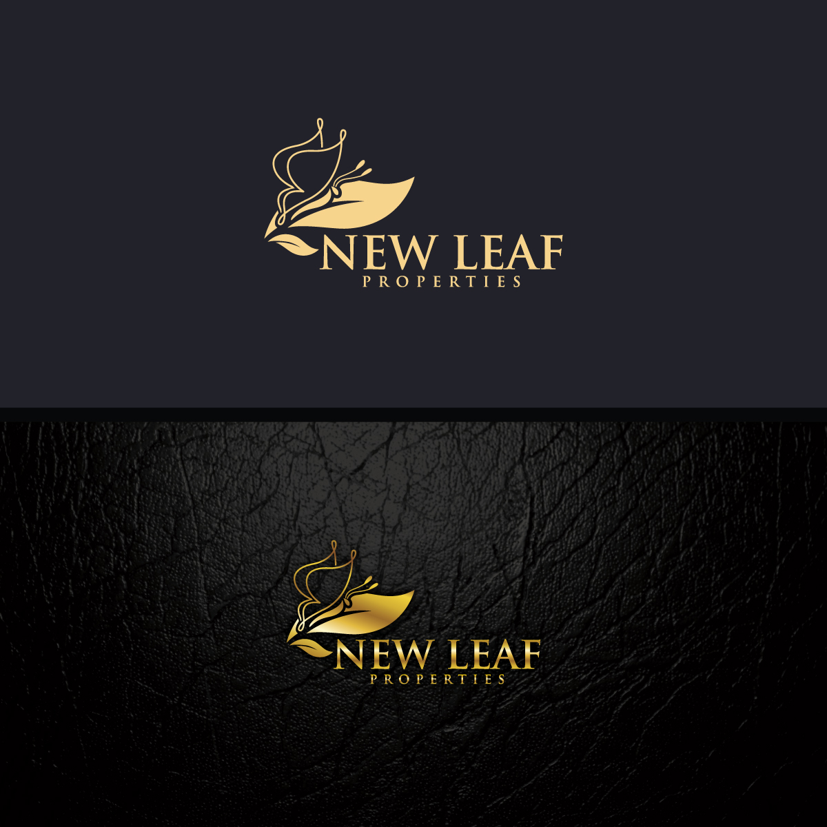 Diseño de Logo por Graphic Bricks para New Leaf Properties | Diseño #22109371