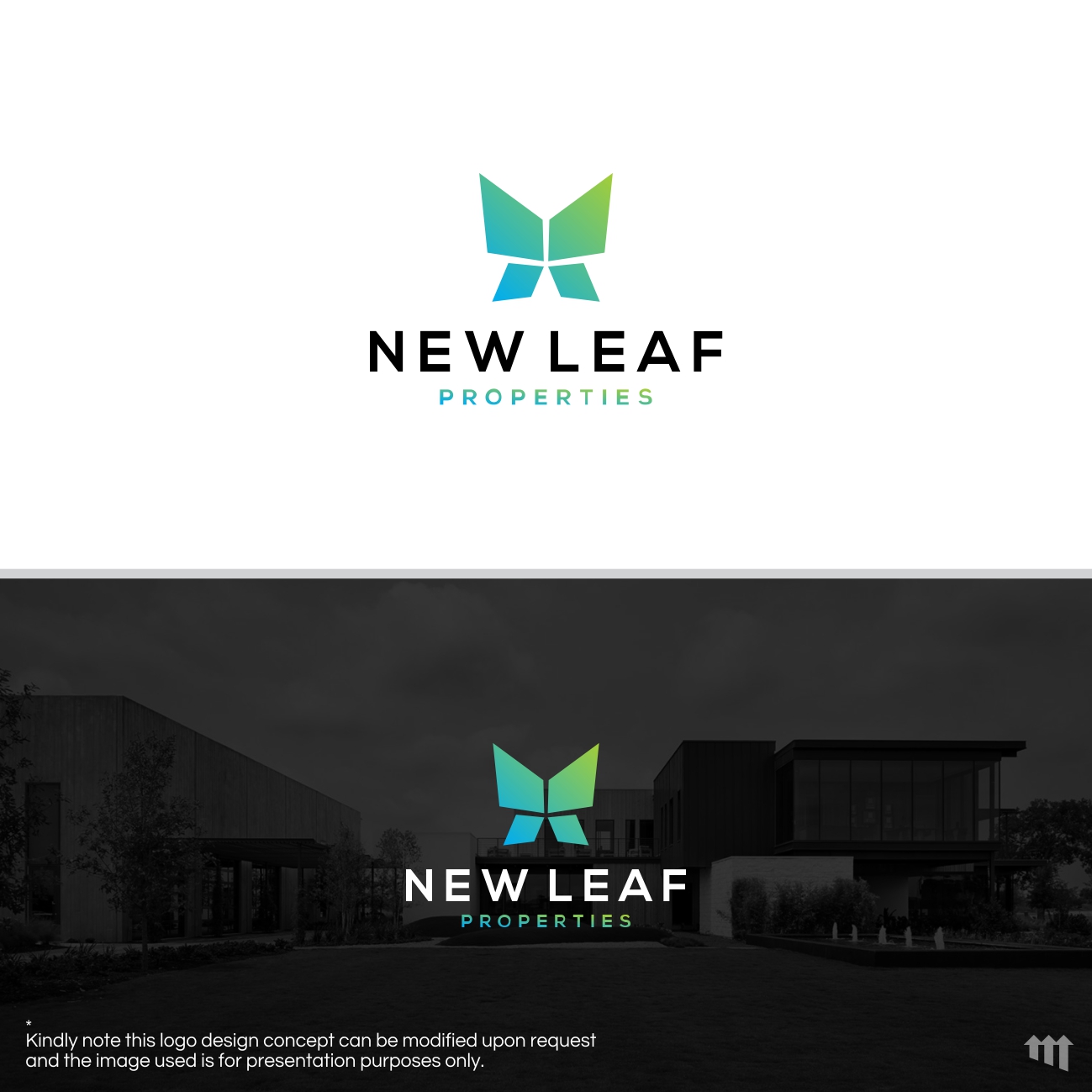 Logo-Design von MBARO für New Leaf Properties | Design #22154430