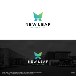 Logo Design by MBARO for New Leaf Properties | Design: #22154430
