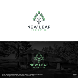 Logo Design by MBARO for New Leaf Properties | Design: #22154431