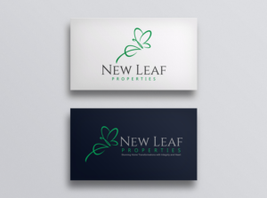 Logo Design by Djamdesign for New Leaf Properties | Design: #22106068