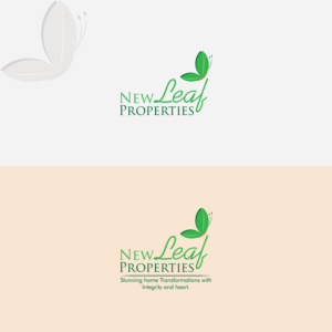 Logo Design by Lotivegraphics for New Leaf Properties | Design: #22112263