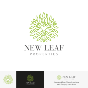 Logo Design by Gab3 for New Leaf Properties | Design: #22118178