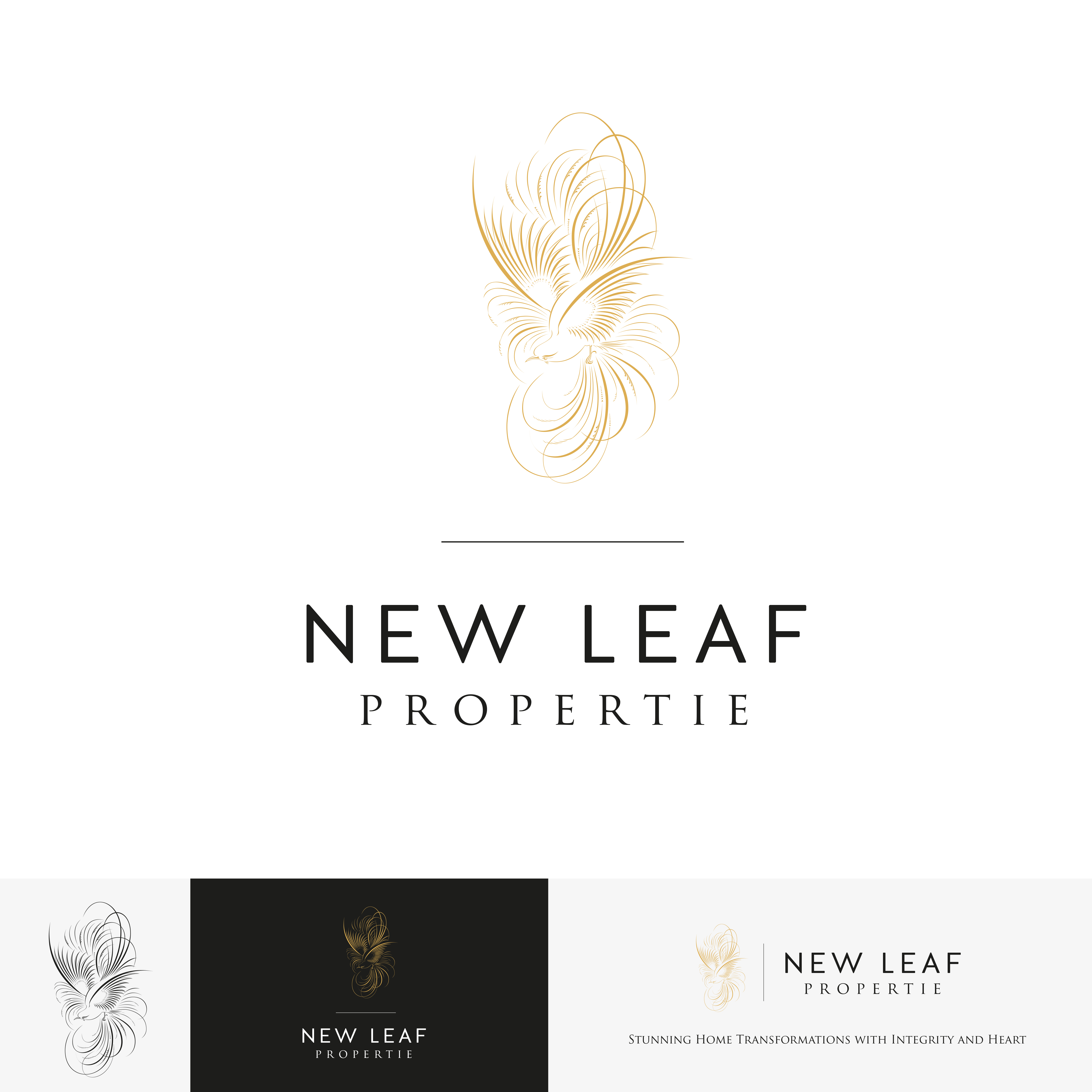 Logo Design by Gab3 for New Leaf Properties | Design #22118206