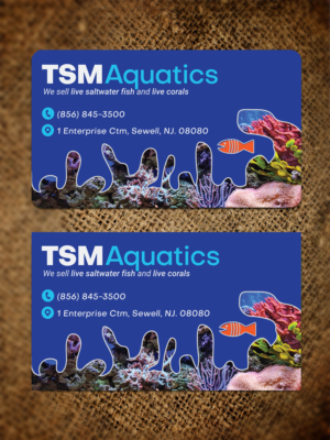 TSM Aquatics   business card | Diseño de Tarjeta de Presentación por JK18
